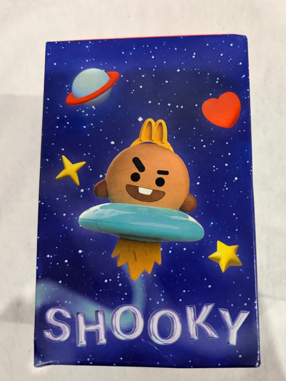 McDonald’s BT21 SHOOKY Collectible Figure Plush Toy BTS